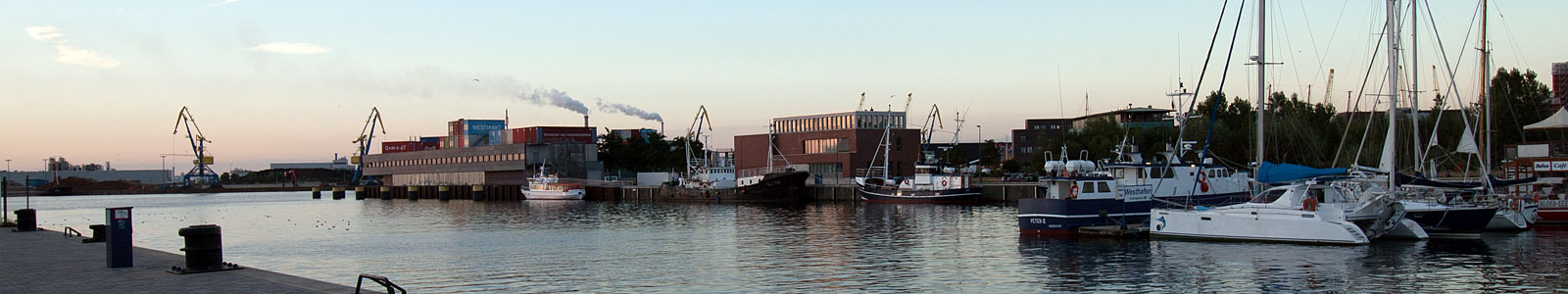 Der Wismarer Hafen